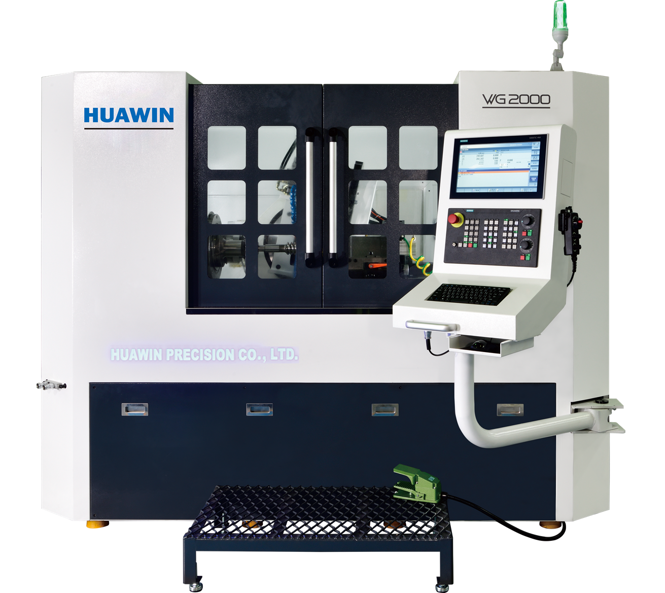 CNC 蝸桿磨床 WG2000 正面外觀照